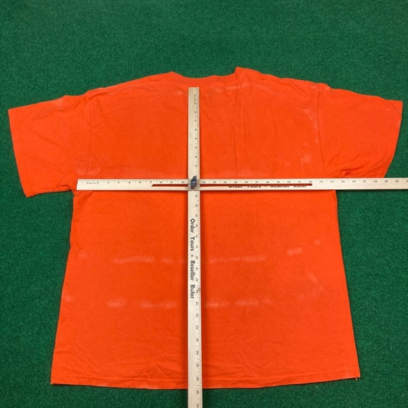 Vintage Scooby Doo Shirt Mens XL Orange Halloween Trick Or Treat Cartoon 90s Tee - Picture 13 of 16